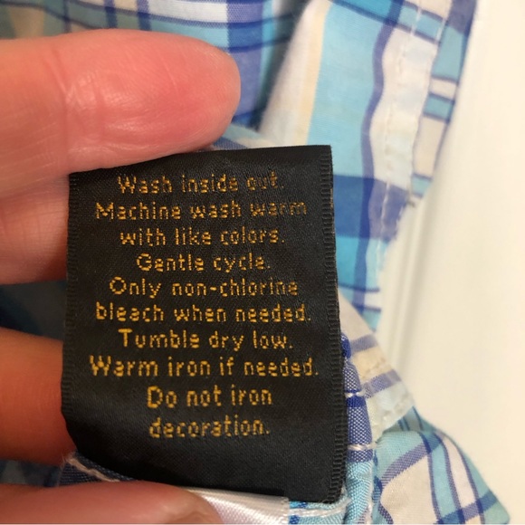 Helix Men’s Plaid Button Down Shirt with Double Pockets. Size XXL - Picture 8 of 12